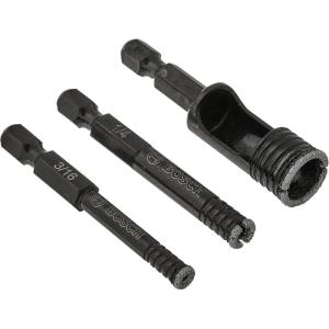 imageBosch HDG418 418 In Diamond Hole Saw  Black3 Piece Set