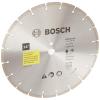 imageBOSCH DB1441E 14 in Xtreme Segmented Rim Diamond Blade with 1 in Arbor for Fast Cut WetDry Cutting Applications in Reinforced Concrete Brick Stone14 In