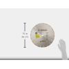 imageBOSCH DB1441E 14 in Xtreme Segmented Rim Diamond Blade with 1 in Arbor for Fast Cut WetDry Cutting Applications in Reinforced Concrete Brick Stone14 In