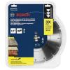 imageBOSCH DB1441E 14 in Xtreme Segmented Rim Diamond Blade with 1 in Arbor for Fast Cut WetDry Cutting Applications in Reinforced Concrete Brick Stone14 In