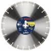 imageBOSCH DB1441E 14 in Xtreme Segmented Rim Diamond Blade with 1 in Arbor for Fast Cut WetDry Cutting Applications in Reinforced Concrete Brick Stone14 In