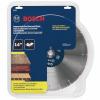 imageBOSCH DB1441E 14 in Xtreme Segmented Rim Diamond Blade with 1 in Arbor for Fast Cut WetDry Cutting Applications in Reinforced Concrete Brick Stone14 In