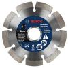 imageBOSCH DB1441E 14 in Xtreme Segmented Rim Diamond Blade with 1 in Arbor for Fast Cut WetDry Cutting Applications in Reinforced Concrete Brick Stone412 In