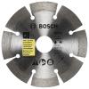 imageBOSCH DB1441E 14 in Xtreme Segmented Rim Diamond Blade with 1 in Arbor for Fast Cut WetDry Cutting Applications in Reinforced Concrete Brick Stone412 In