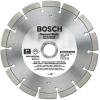 imageBOSCH DB1441E 14 in Xtreme Segmented Rim Diamond Blade with 1 in Arbor for Fast Cut WetDry Cutting Applications in Reinforced Concrete Brick Stone5 In