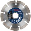imageBOSCH DB1441E 14 in Xtreme Segmented Rim Diamond Blade with 1 in Arbor for Fast Cut WetDry Cutting Applications in Reinforced Concrete Brick Stone5 In