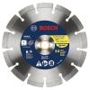 imageBOSCH DB1441E 14 in Xtreme Segmented Rim Diamond Blade with 1 in Arbor for Fast Cut WetDry Cutting Applications in Reinforced Concrete Brick Stone7 In