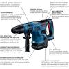 imageBOSCH GBH18V36CN PROFACTOR 18V Hitman ConnectedReady SDSmax 1916 In Rotary Hammer Bare ToolTool Only