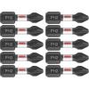 imageBOSCH ITPH2215 15Pack 2 In Phillips 2 Impact Tough Screwdriving Power Bits1 In