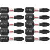 imageBOSCH ITPH2215 15Pack 2 In Phillips 2 Impact Tough Screwdriving Power Bits1 In