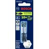 imageBOSCH ITPH2215 15Pack 2 In Phillips 2 Impact Tough Screwdriving Power Bits2 In