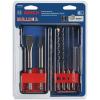 imageBOSCH GBH228L 118quot SDSplus Bulldog Xtreme Max Rotary Hammer and 6 Piece SDSplus Masonry Trade Bit Set Chisels and Carbide HCST006with 6 Piece Masonry Trade Bit Set