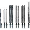 imageBosch TShank Jig Saw Blade Set 10 Pieces 314  458 620 TPI In Robust Case For Wood