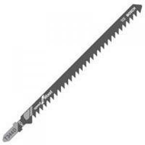 imageBOSCH T344D 5Piece 6 In 6 TPI Speed for Wood TShank Jig Saw Blades