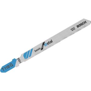 imageBosch T118G 5Piece 358 In 36 TPI Basic for Metal TShank Jig Saw Blades Silver5 Count Pack of 1