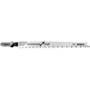 imageBosch T234X3 3Piece 412 In 812 TPI Progressor Wood Cutting TShank Jig Saw Blades Silver