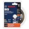 imageBOSCH DB742C 7 In Premium Turbo Rim Diamond Blade with 78 In Diamond Arbor Knockout for Smooth Cut WetDry Cutting Applications in Concrete Masonry412Inch