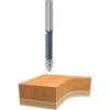 imageBosch 85602M 12 in x 112 in Carbide Tipped 3Flute Templet Trim Bit