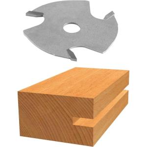 imageBosch 85526M 116 in Carbide Tipped 3Wing Slotting Cutter Bit