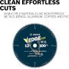 imageBosch PRO12100NFB 12 In 100 Tooth Edge NonFerrous MetalCutting Circular Saw Blade10 Diameter