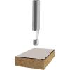imageBOSCH 85286 Solid Carbide 712Degree by 14Inch Cut Length Bevel Trim Bit