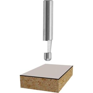 imageBOSCH 85286 Solid Carbide 712Degree by 14Inch Cut Length Bevel Trim Bit