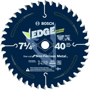 imageBosch PRO12100NFB 12 In 100 Tooth Edge NonFerrous MetalCutting Circular Saw Blade714 Diameter