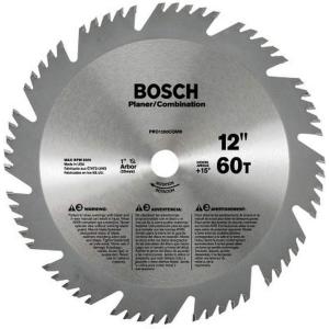 imageBosch PRO1260COMB 12Inch 60 Tooth ATB Combination Saw Blade with 1Inch Arbor