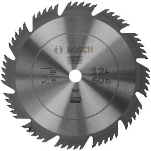 imageBosch PRO1260COMBB 12quot 60T 1quot MCT COMB Circular Saw Blade