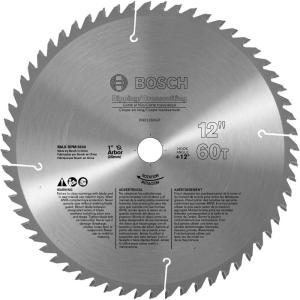 imageBosch PRO1260GPB 12quot 60T 1quot ATB GP Circular Saw Blade