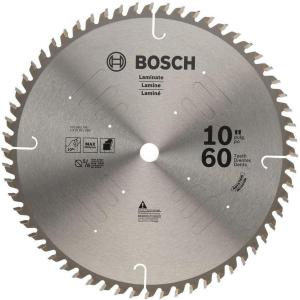 imageBosch PS1060LAM 10quot 60T TCG Laminate Blade