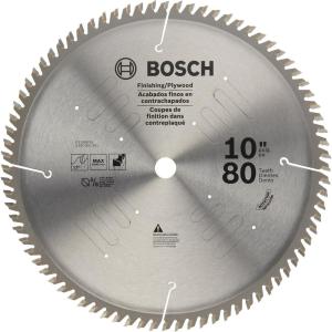 imageBosch PS1080FIN 10 In 80 Tooth Precision Series Circular Saw Blade
