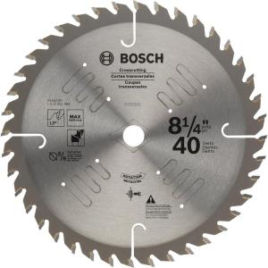 imageBosch PS840GP 814 In 40 Tooth Precision Series Circular Saw Blade