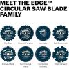 imageBOSCH DCB618 612 In 18 Tooth Daredevil Portable Saw Blade CordedCordless Fast Cut Blue