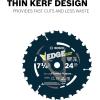 imageBOSCH DCB618 612 In 18 Tooth Daredevil Portable Saw Blade CordedCordless Fast Cut Blue