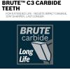 imageBOSCH DCB618 612 In 18 Tooth Daredevil Portable Saw Blade CordedCordless Fast Cut Blue