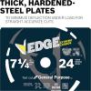imageBOSCH DCB618 612 In 18 Tooth Daredevil Portable Saw Blade CordedCordless Fast Cut Blue