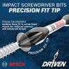 imageBOSCH ITDT25115 15Pack 1 in Driven Torx 25 Impact Tough Screwdriving Insert Bits