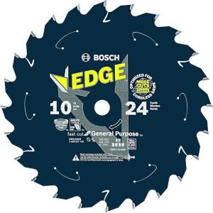 imageBosch CBCL1024T 10 in 24 Tooth Edge Cordless Circular Saw Blade for General Purpose