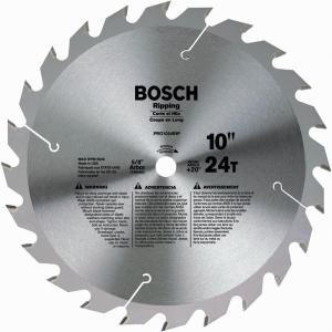 imageBosch PRO1024RIPB 10quot 24T 58 FTG RIP Circular Saw Blade