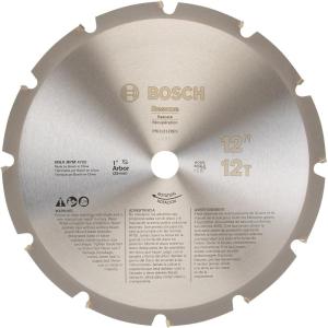 imageBosch PRO1212RESB 12quot 12T 1quot RES TCG Circular Saw Blade