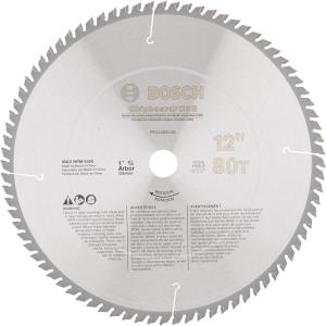 imageBosch PRO1280CHBB 12quot 80T HLTCG CHB Circular Saw Blade