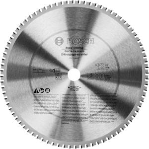 imageBosch PRO1280ST 12 In 80 Tooth Edge Circular Saw Blade for Ferrous Metal Cutting12 Diameter