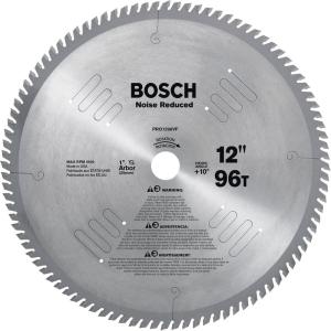 imageBosch PRO1296VFB 12quot 96T 1quot TRI VF Circular Saw Blade