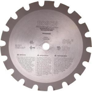 imageBosch PRO82518NC 814 In 18 Tooth Edge Circular Saw Blade for Nail Demolition
