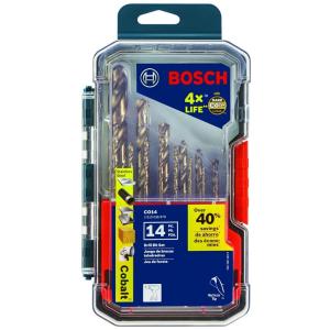 imageBOSCH CO2131 1Piece 116 In x 178 In Cobalt Metal Drill Bit for Drilling Applications in LightGauge Metal HighCarbon Steel Aluminum and Ally Steel Cast Iron Stainless Steel TitaniumAssorted