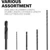 imageBOSCH BL2167 1Piece 58 In x 6 In Fractional Reduced Shank Black Oxide Drill Bit for Applications in LightGauge Metal Wood Plastic