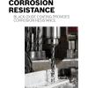 imageBOSCH BL2167 1Piece 58 In x 6 In Fractional Reduced Shank Black Oxide Drill Bit for Applications in LightGauge Metal Wood Plastic