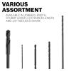 imageBOSCH BL2633 1Piece 332 In x 6 In Extra Length Aircraft Black Oxide Drill Bit for Applications in LightGauge Metal Wood Plastic1 Count Pack of 1