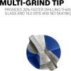 imageBOSCH NS2000 4Piece Carbide Tipped Natural Stone Tile Bits Assorted Set for Drilling Natural Stone Granite Slate Ceramic and Glass Tiles Easy Application with No Water Required516 Bit